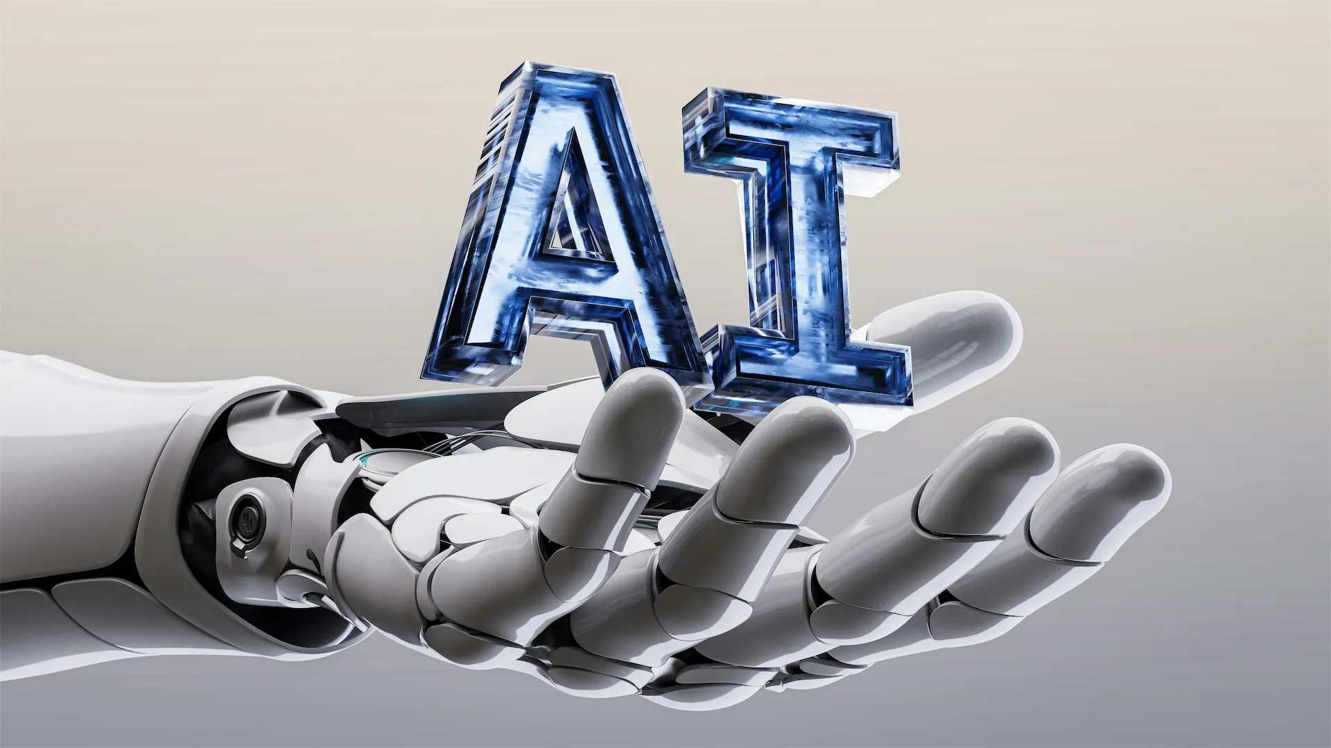 AI technology in hand