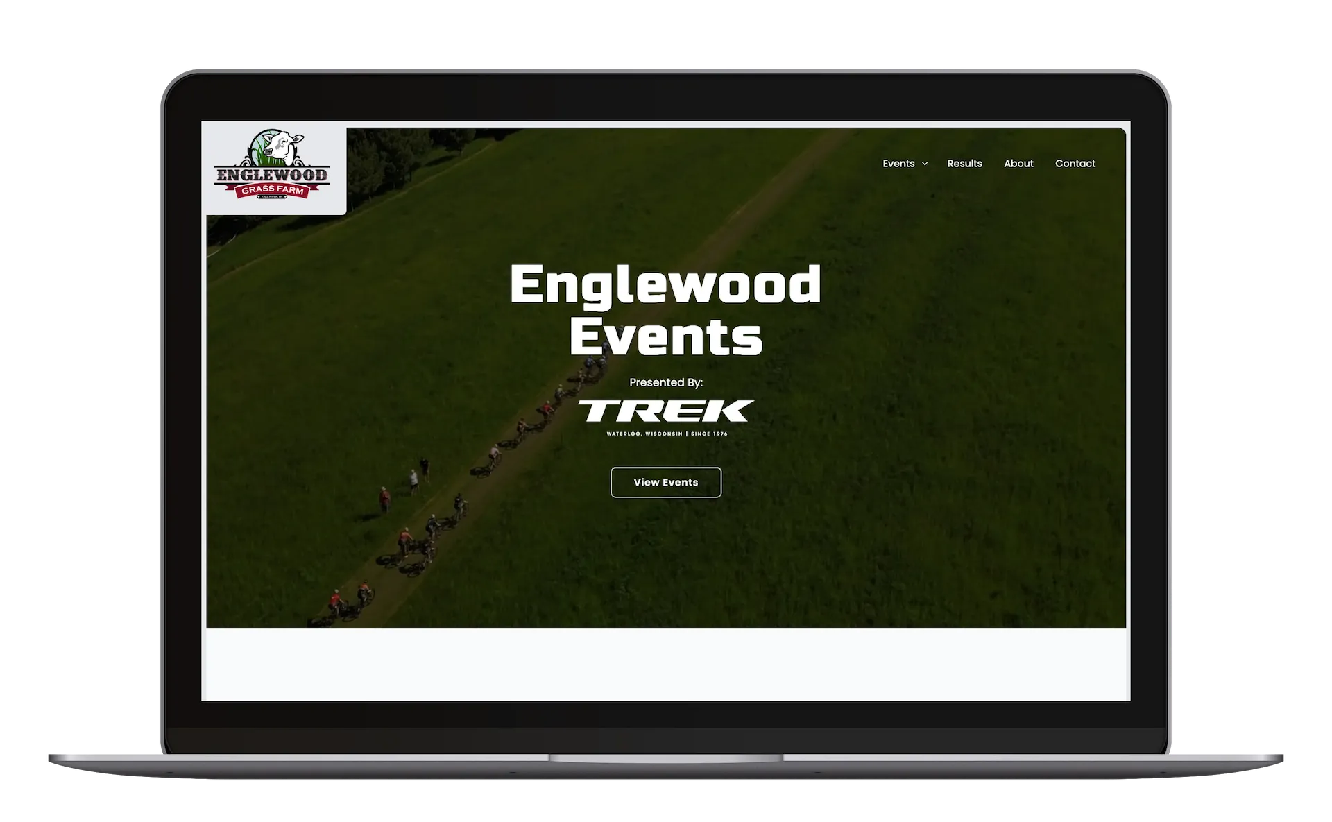Englewood website desktop view
