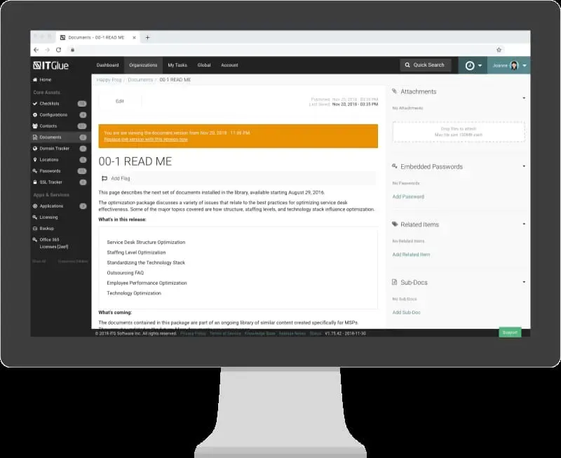 IT-Glue Documents