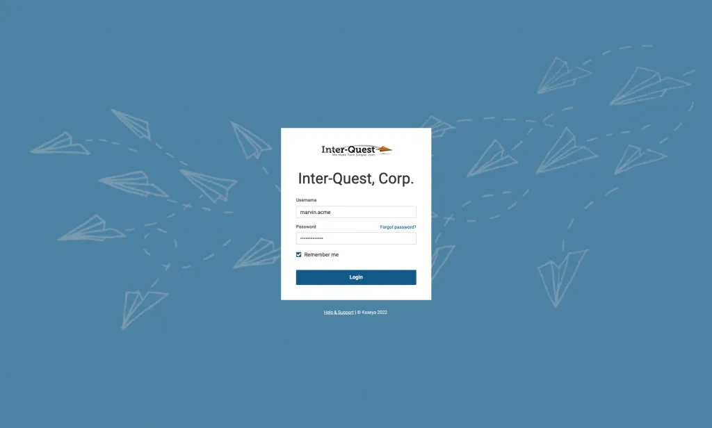 Login