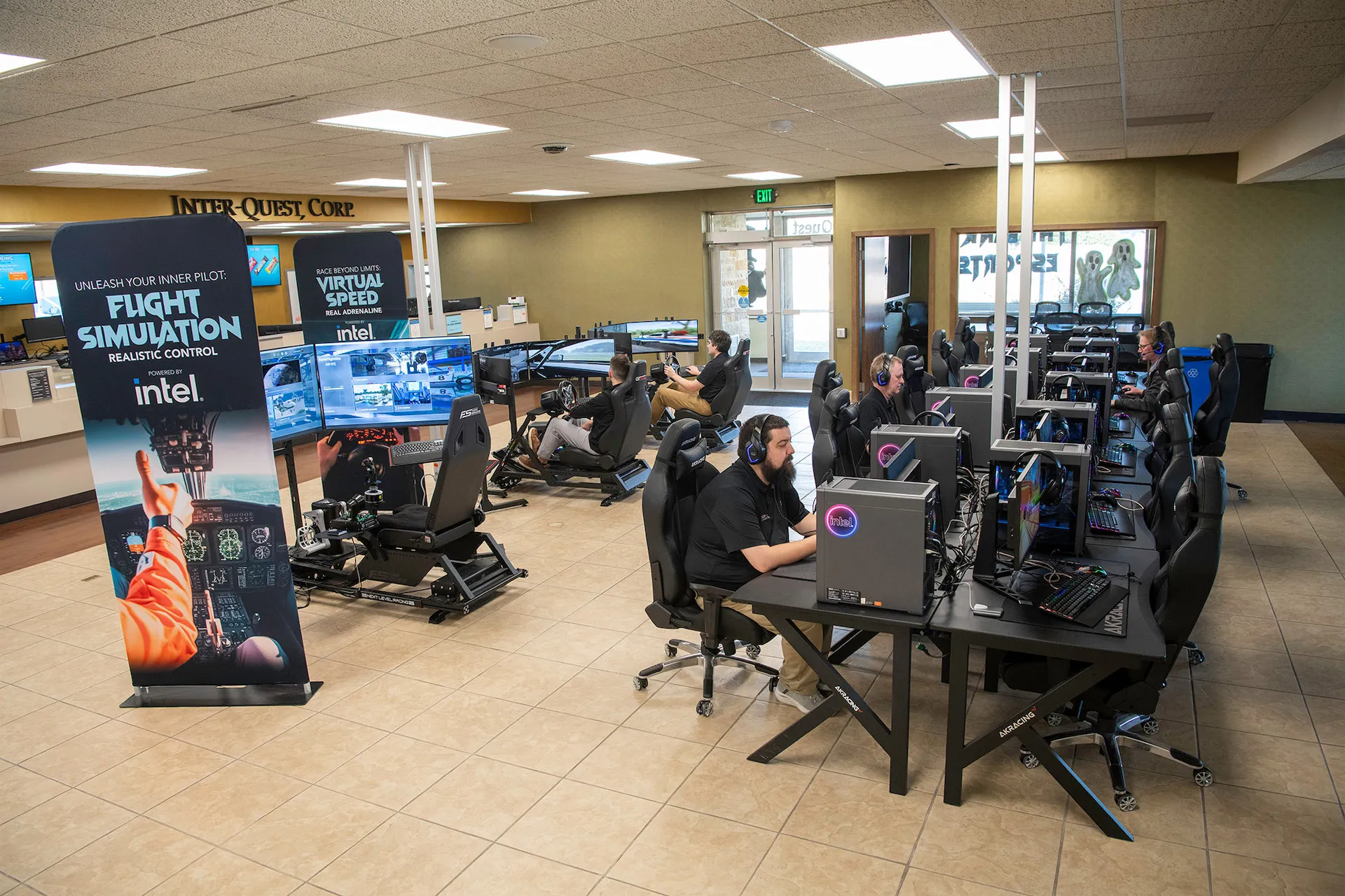 Gaming PC area